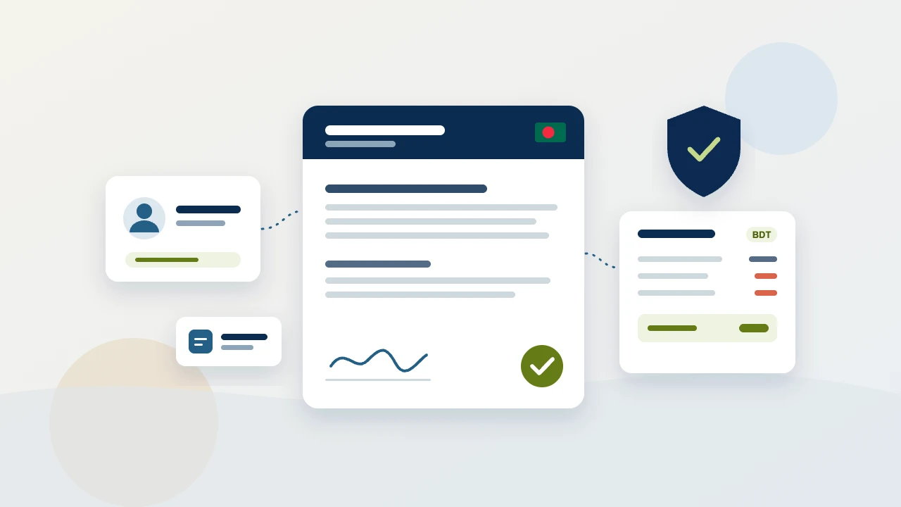 Employer of Record contract, onboarding and BDT payroll for employees in Bangladesh
